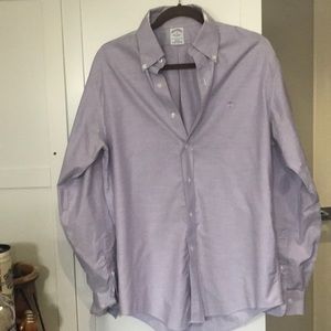 Brooks Brothers lavender slim fit dress shirt